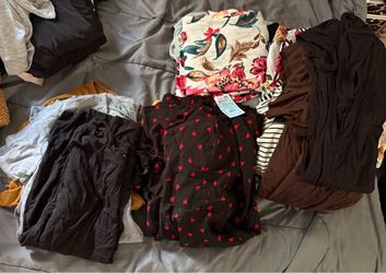 Women’s dresses and shirts
