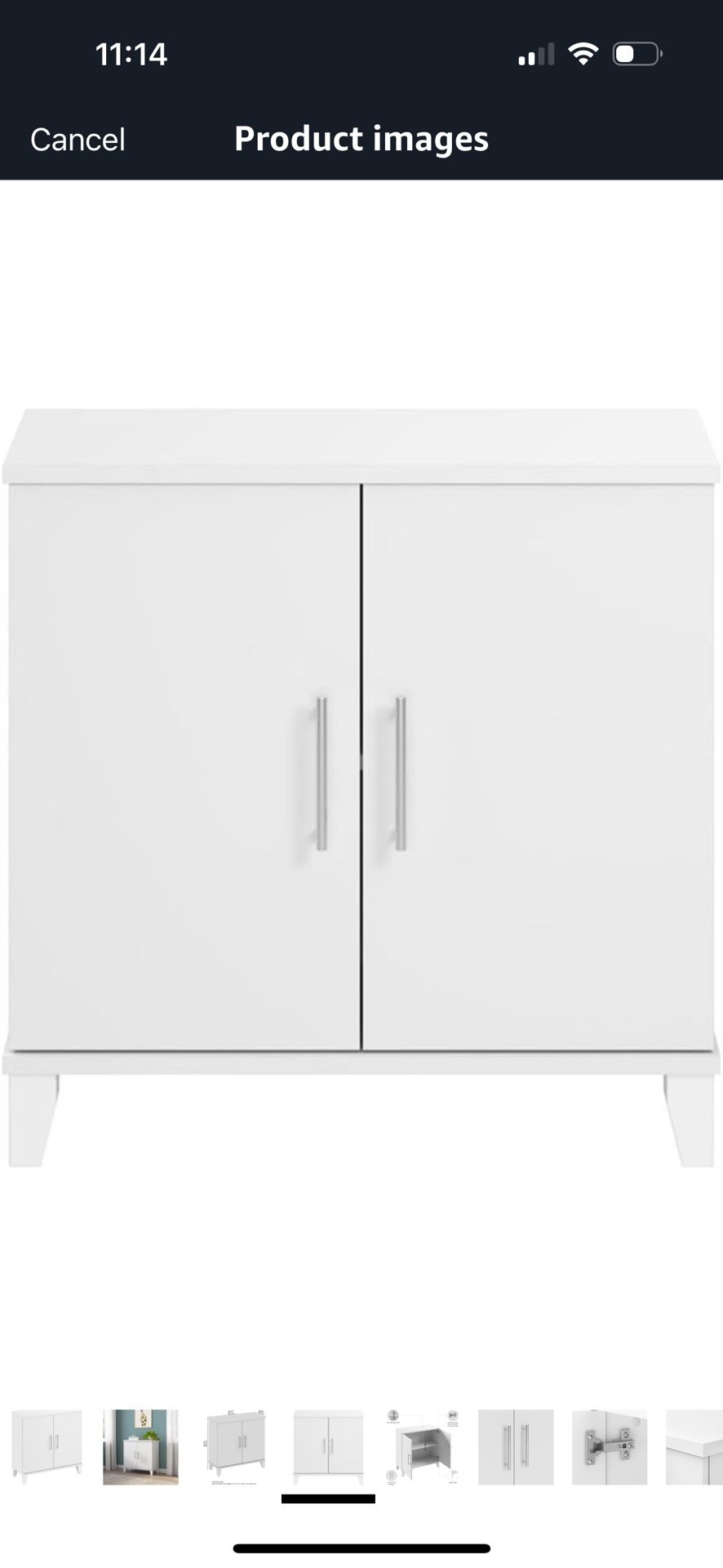 White Side Table
