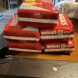 Unopened Diapers!!!! Huggies Size1, 2, & 3