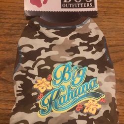 New American Dog Outfitters brand Camouflage Brown Big Kahuna Size M Long Shirt 