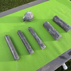 Deep Drop Fishing Weights And Down Rigger Ball Lot