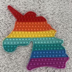 Unicorn Multi Rainbow Popit (Giant Jumbo Size)