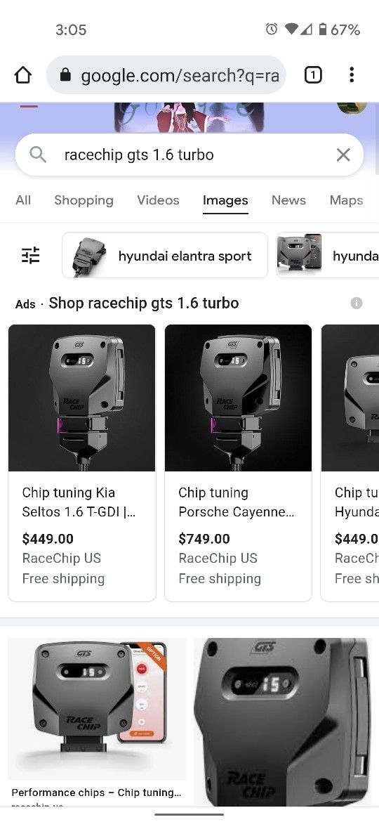 Racechip Gts For 1.6 Hyundai/Kia Motor