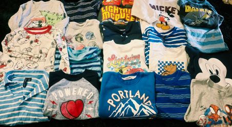 Kids Clothing Bundle – 15+ Mixed Tops