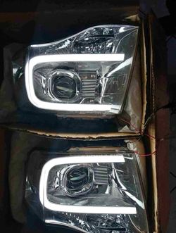 07-14 Ford Expedition Headlights Faros Calaveras Micas Luces Lamps