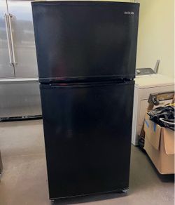 WINIA Black Top-Freezer Refrigerator – Used – $380