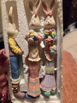 Rabbit Pen Figurines