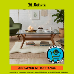 Jermarius Glass Top Single Coffee Table