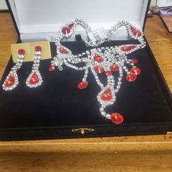 New Necklace And Earring Set