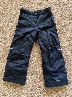 Kids Columbia insulated cargo snow pants