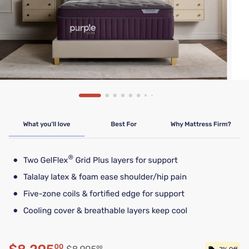 Purple Luxe Mattress