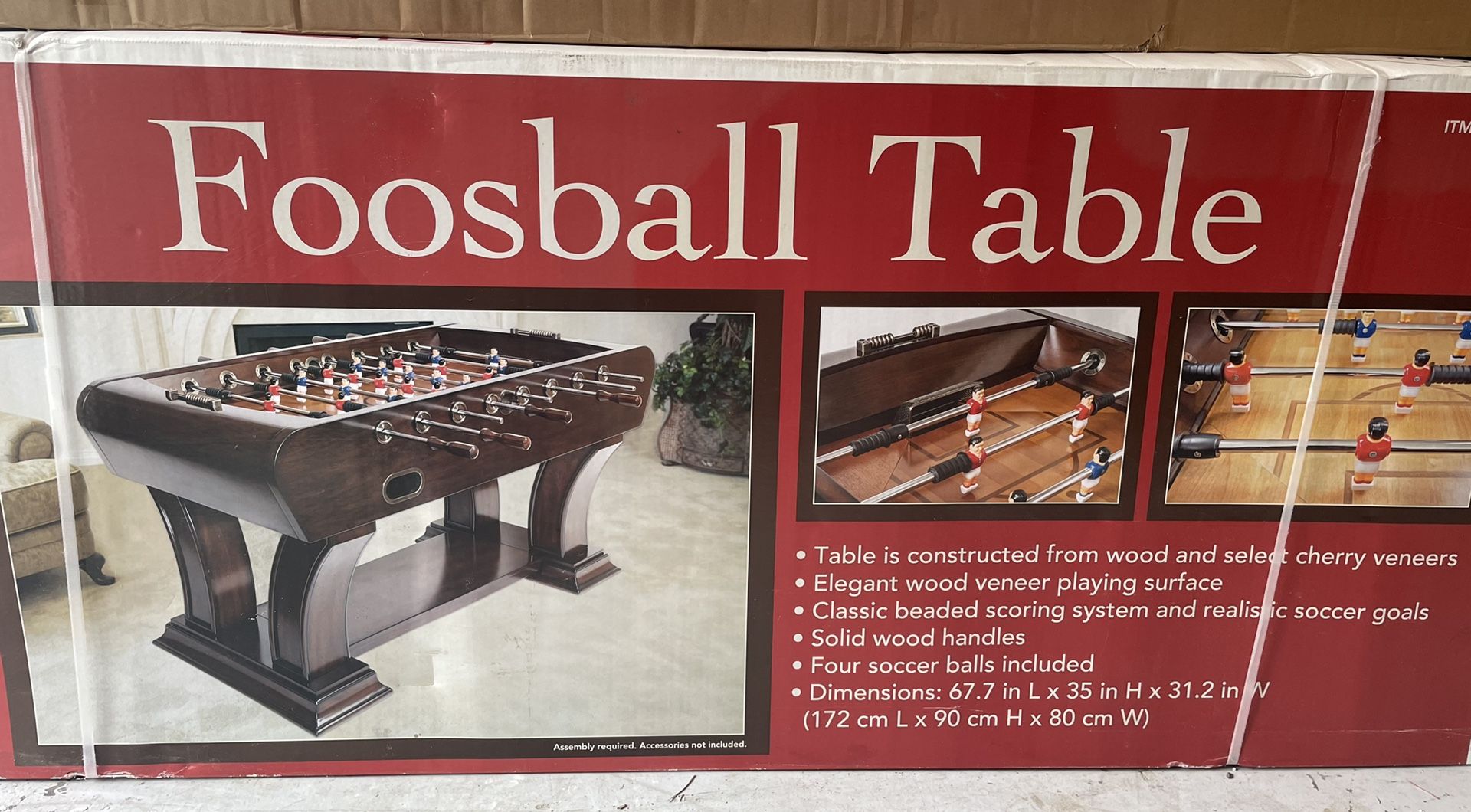 Brand New High End Foosball Table