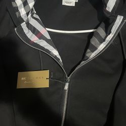 burberry zip up
