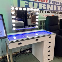 🚚Hot Deal🚚Brand New LED Light Vanity with blue tooth speaker $799, Payment available, delivery available