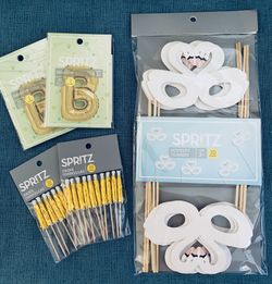 Brand New Gold Baby Shower Party Decorations