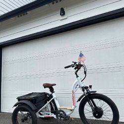 Addmotor Grandtan M-340 Electric Fat Tire Tricycle Trike - Only 263 miles - Bike