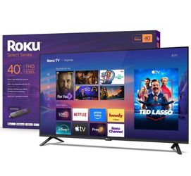 40 inch Roku HD TV & voice remote