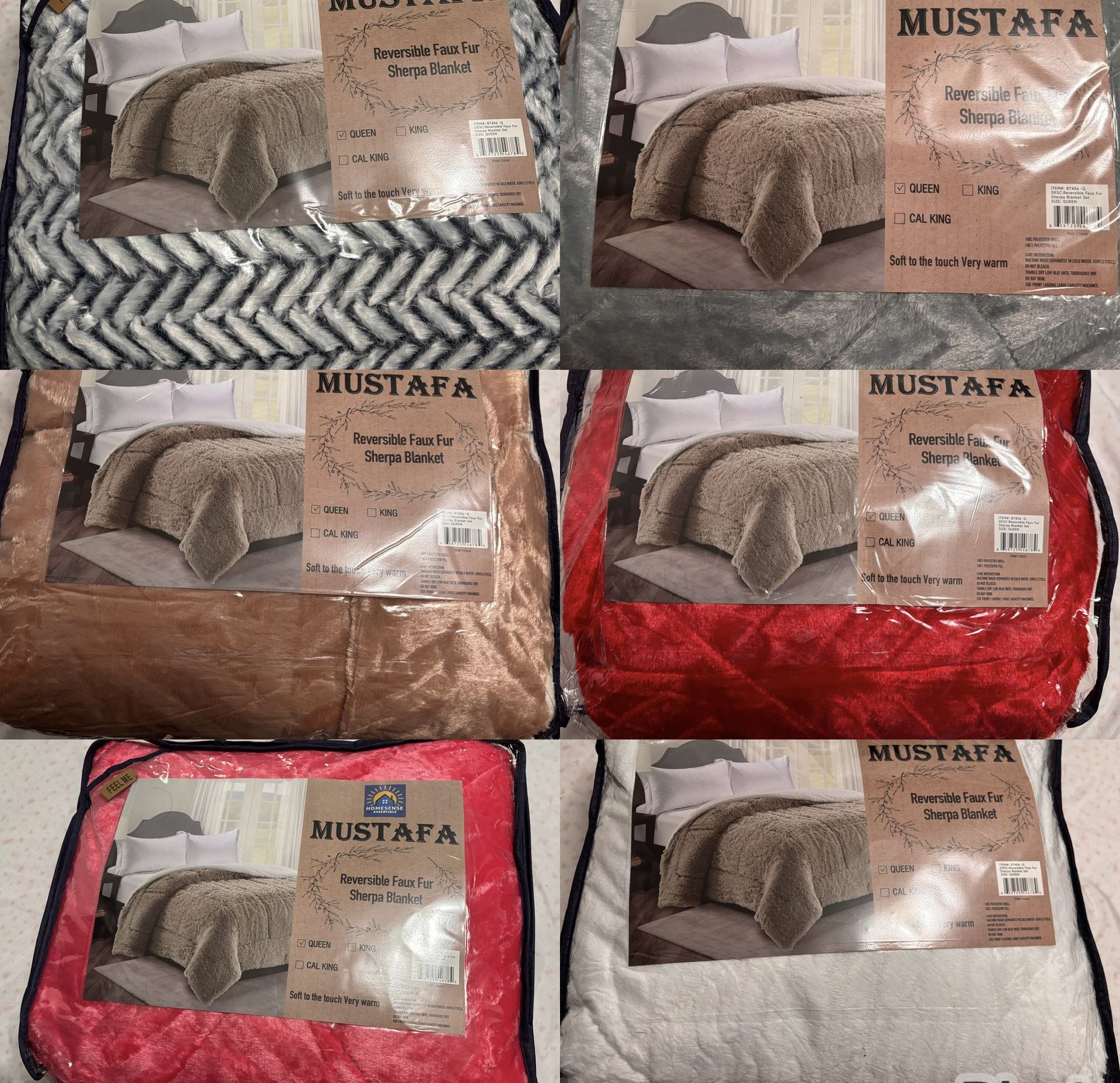 Sherpa blankets
