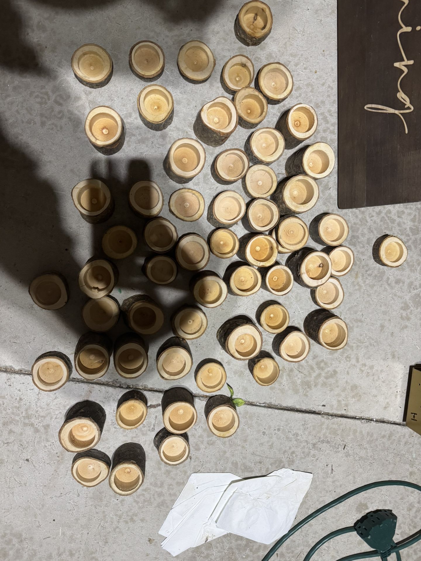 Birchwood Tea light Holders And LED Tealights