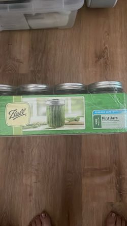 Wide mouth canning jars