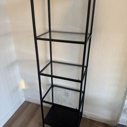 Metal / Glass Tall Shelf 