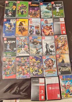 Games nintendo switch All games all together, not separateor trade for a PS5