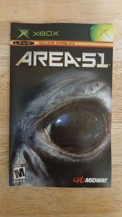 Area 51 Xbox Original game