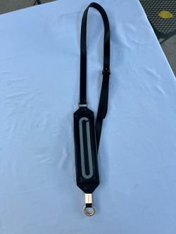 Crossbody Shoulder Strap bag  phone keychain with Gold Hardware