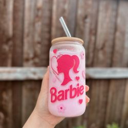 Barbie Glass Cup