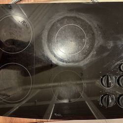 Whirlpool Gold Series 30-Inch Electric Cooktop with Ceramic Glass Surface — Works!
