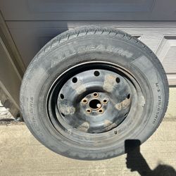 Subaru Forester Steel Wheel With Good Tire 