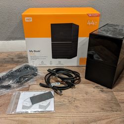 WD 16TB or 44TB My Book Duo Desktop RAID