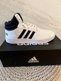 Men’s Adidas Hoops 3.0 Mid Basketball Shoes