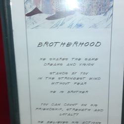Brotherhood Framed 