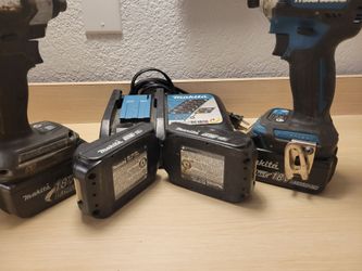 Makita 18V LXT Brushless Impact Driver Set - 2 Drivers, 4 Batteries & Rapid Charger-$120 TODAY ONLY