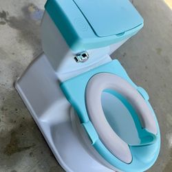 Aqua Blue Child Potty Training Toilet