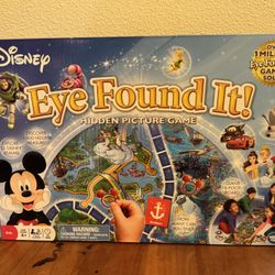 Disney Eye Found It Board Game Like New