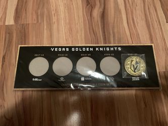 Golden Knights Collectible Center Ice Coin & Holder