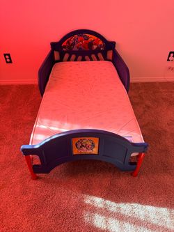 Spider-Man Toddler Bed with Mattress