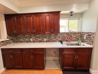 Kitchen cabinets