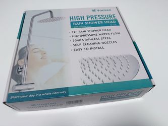 Voolan 12” Rain Shower Head 🚿 304# Stainless Steel | Brand New!