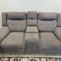 Sofa Recliner and Loveseat Recliner Set