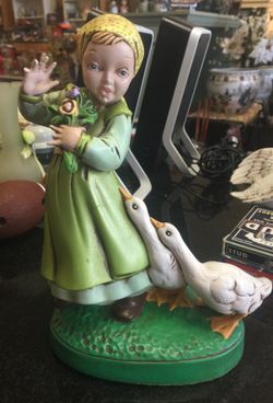 Young Girl w/Geese
