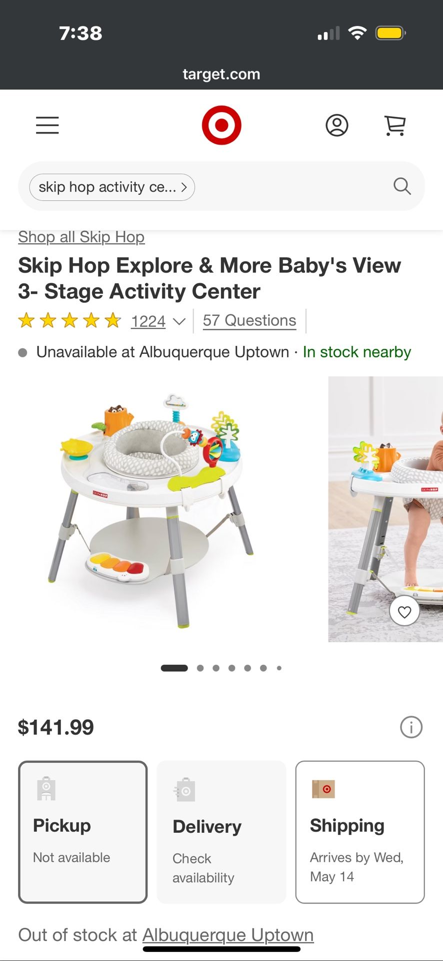 Table And Push Stroller