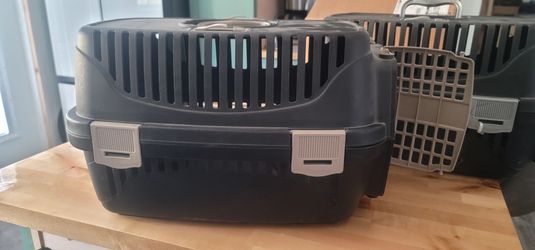 2 Pets Travel Box for Small Dog or Cat 
 Almost new
