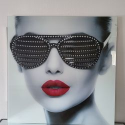 Glass Glam Wall Art