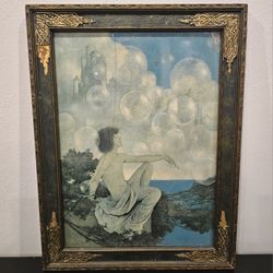 Air Castles" by Maxfield Parrish Art Print Painting from the Artisans of San Francisco 