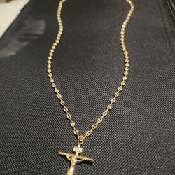 Solid Gold Chain Plus Pendant