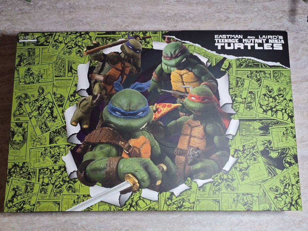 TMNT Mezco One: 12 Deluxe Box Set Teenage Mutant Ninja Turtles