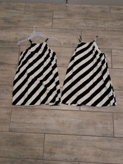 Gianni Bini Girls Black and white dress size M